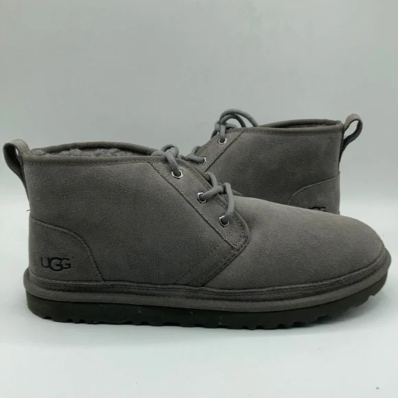 UGG | Shoes | Ugg Mens Neumel Suede Wool Chukka Charcoal  display picture 3